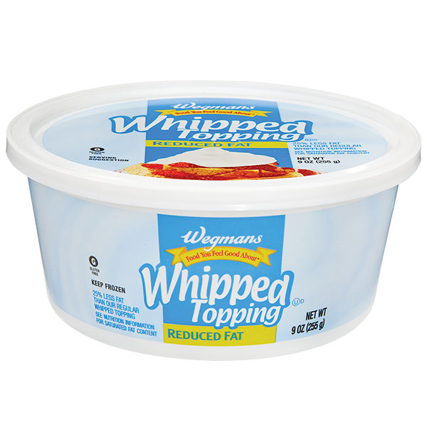 Wegmans Reduced Fat Whipped Topping