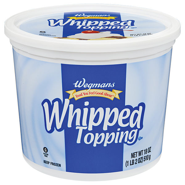 Wegmans Whipped Topping 8 Oz