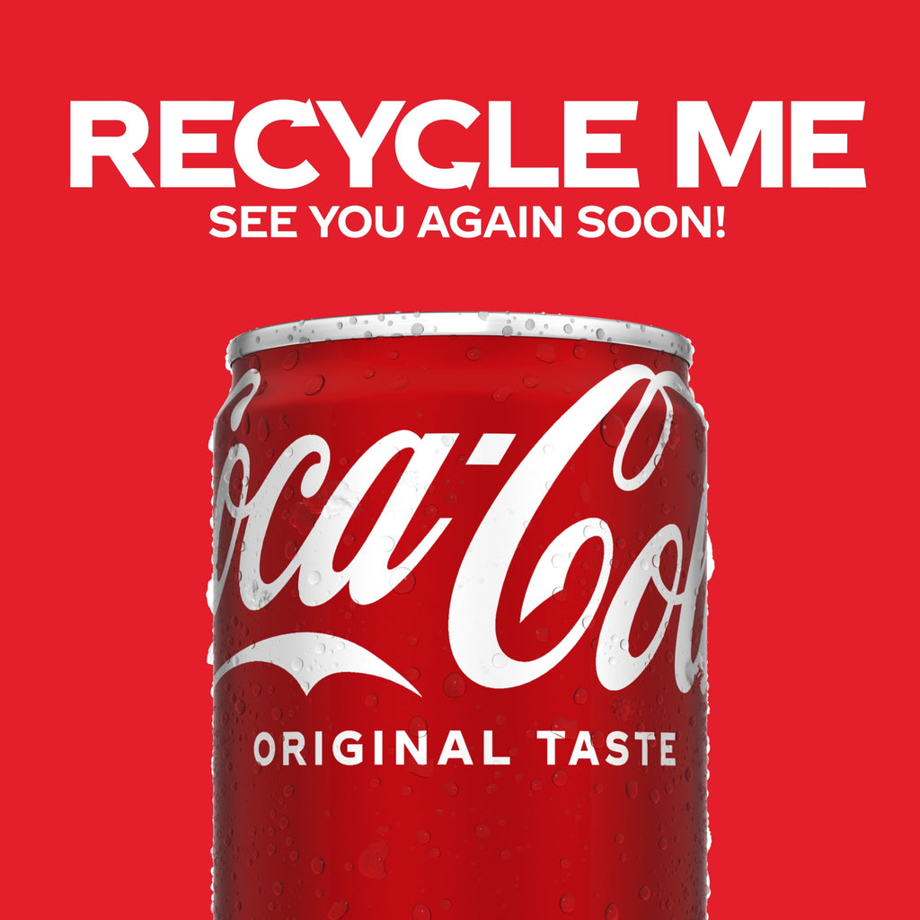 Soda Pop Fridge Pack Mini Cans 7.5 Fl Oz 10 Pack Coca-Cola