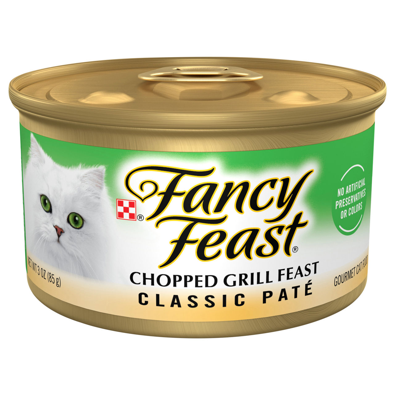 Fancy Feast Classic Pate Chopped Grill Feast Cat Food 3 oz
