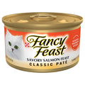 Fancy Feast Classic Pate Savory Salmon Feast Cat Food 3 oz