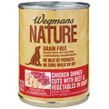 Wegmans Nature Chicken Dinner Cuts with Beef & Vegetable in Gravy Canned Dog Food