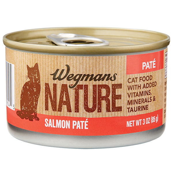 Wegmans Nature Salmon Pate Canned Cat Food 3 Oz