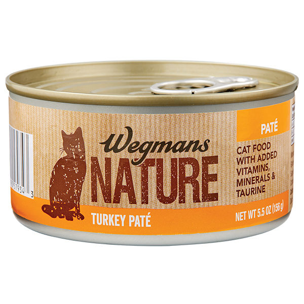 Wegmans Nature Turkey Pate Canned Cat Food 5.5 Oz