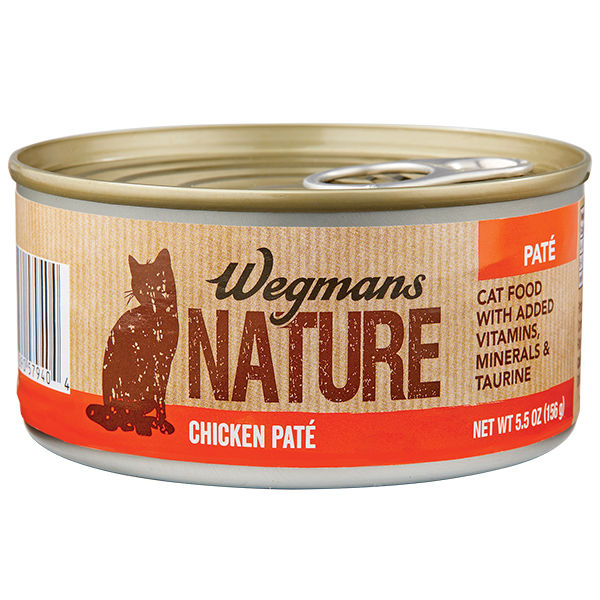 Wegmans Nature Chicken Pate Canned Cat Food 5.5 oz