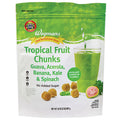 Wegmans Tropical Fruit Chunks Guava Acerola Banana Kale & Spinach 32 Oz Family Pack