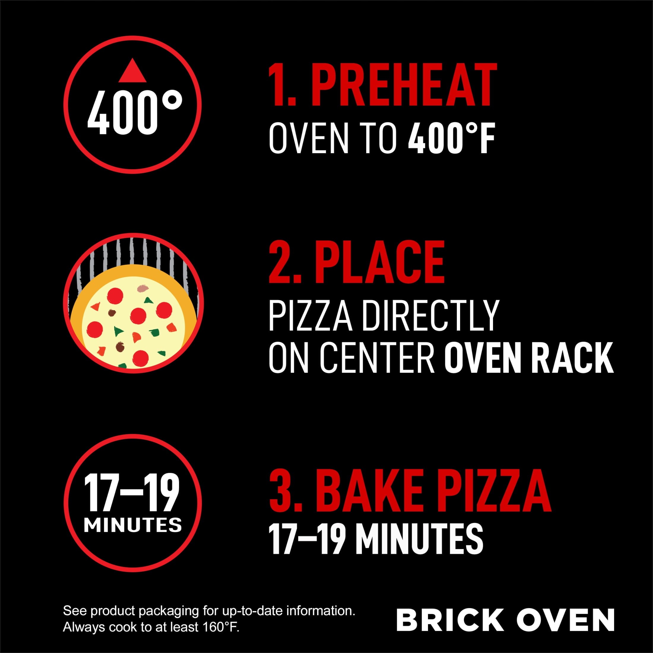Red Baron Supreme Brick Oven Crust Frozen Pizza 18.64 Oz