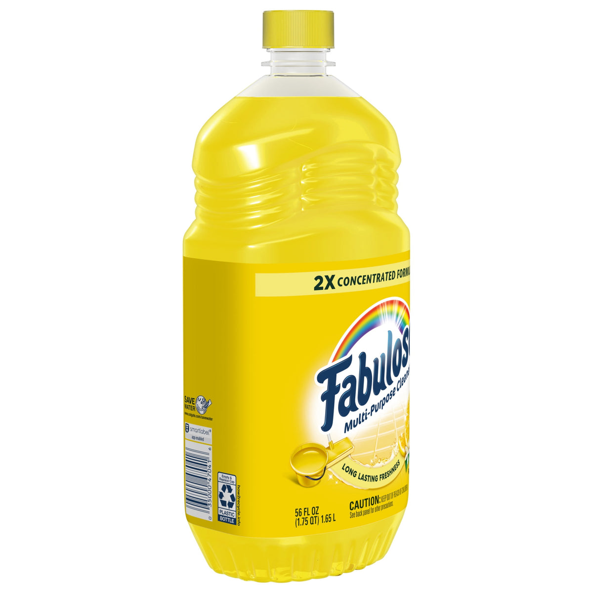 Fabuloso 2X Multi-Purpose Cleaner No Rinse Floor Cleaner Refreshing Lemon Scent 56 fl oz