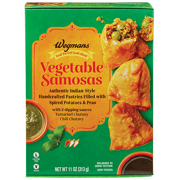 Wegmans Frozen Vegetable Samosa Appetizer 11 Oz