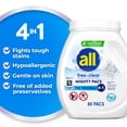 all Free Clear Mighty Pacs Laundry Detergent 80 Count