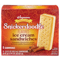 Wegmans Snickerdoodle Ice Cream Sandwiches 6 Count 21 Fl Oz