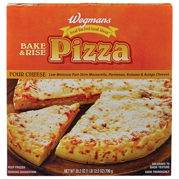 Wegmans Bake & Rise Four Cheese Pizza 28.2 oz