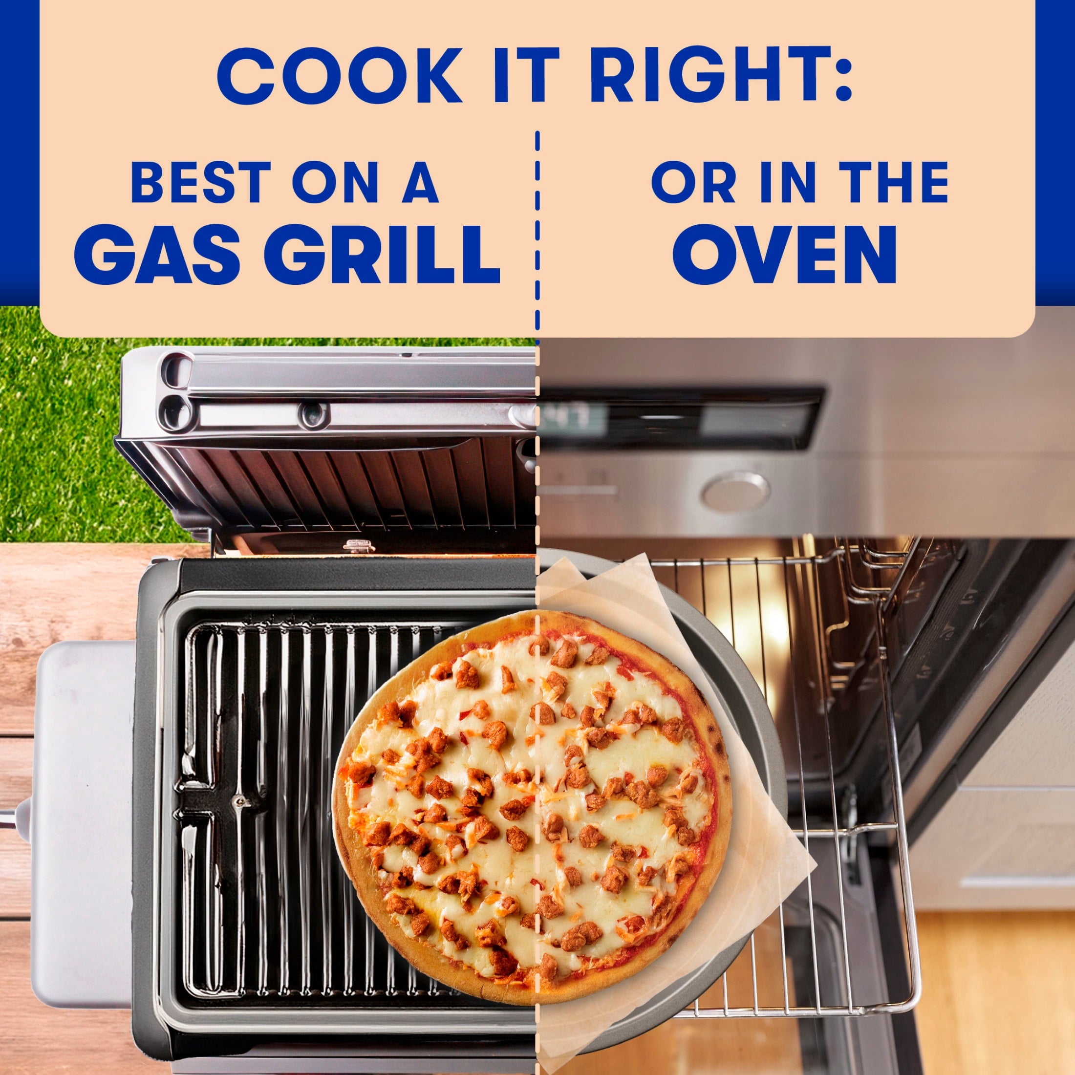 Jack's Frozen Sausage & Cheese Thin Crust Pizza 14.9 Oz