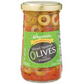 Wegmans Sliced Spanish Olives with Pimento 7 Oz