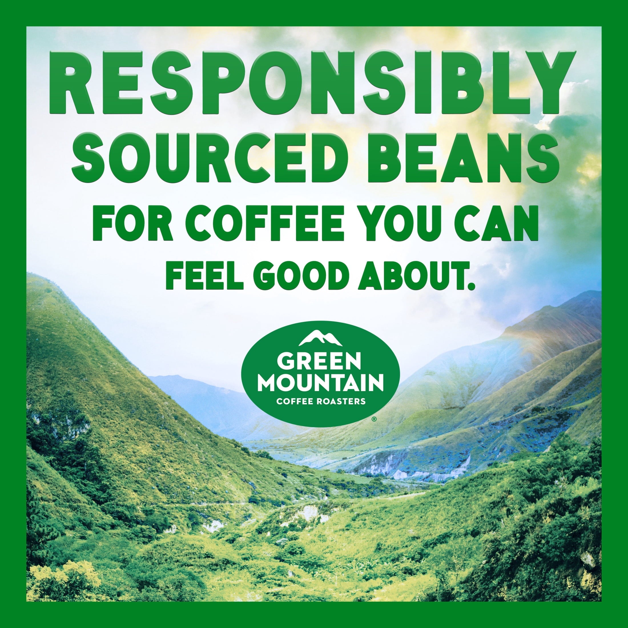 Green Mountain Coffee Roasters Caramel Vanilla Cream Light Roast K-Cup Coffee Pods 24 Count