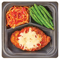 Wegmans Parmesan Chicken with Seasoned Tomato Sauced Spaghetti & Green Beans 14 Oz