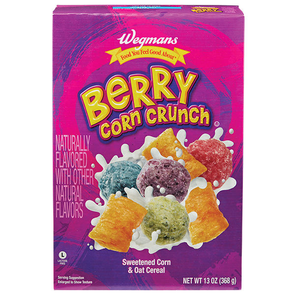 Wegmans Berry Corn Crunch Cereal 13 oz
