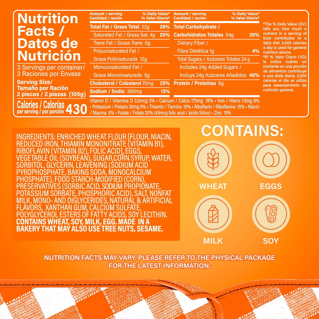 Mantecadas Vanilla Muffins 11.1 Oz 3 Count Bimbo