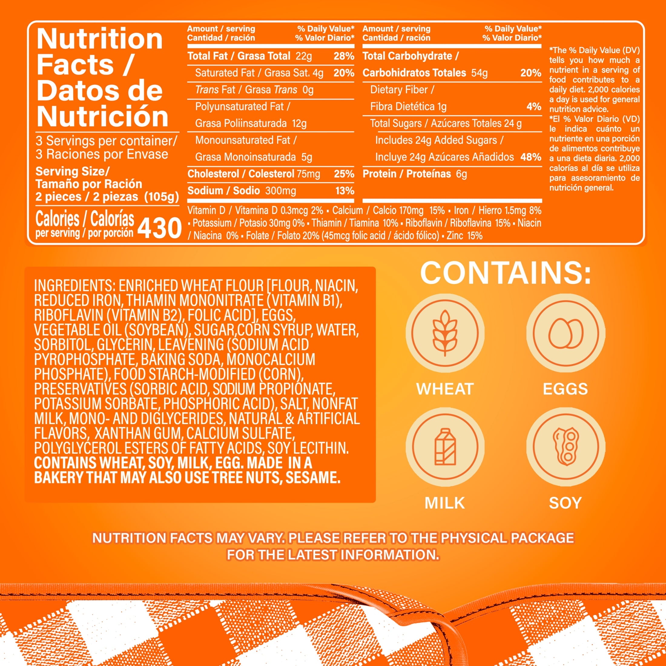 Mantecadas Vanilla Muffins 11.10 Oz 3 Count Bimbo