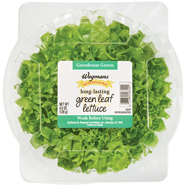 Wegmans Green Leaf Lettuce 1 Head