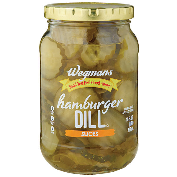 Wegmans Hamburger Dill Slices 16 Fl Oz