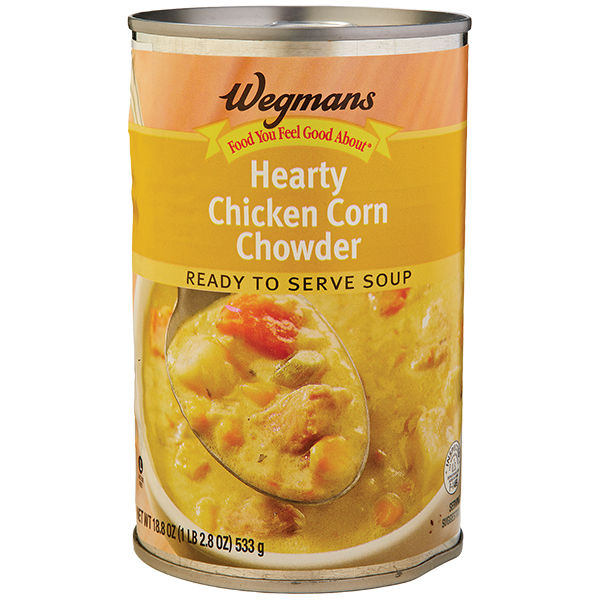 Wegmans Hearty Chicken Corn Chowder 15.5 Oz