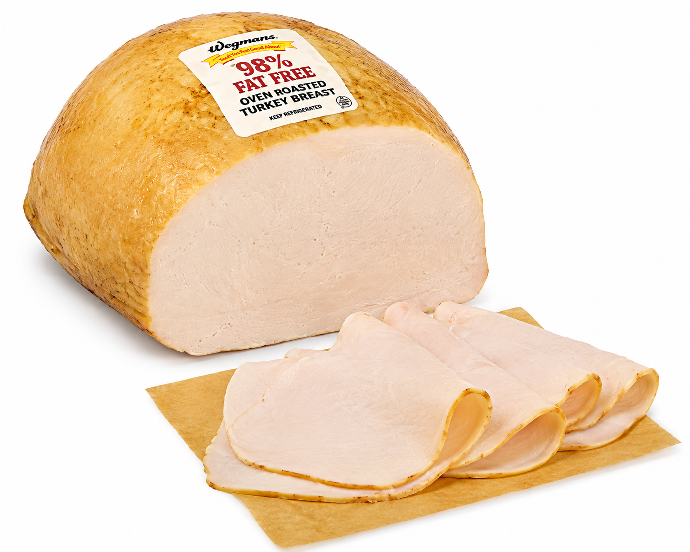 Wegmans 98% Fat Free Oven Roasted Turkey Breast-Sold by weight