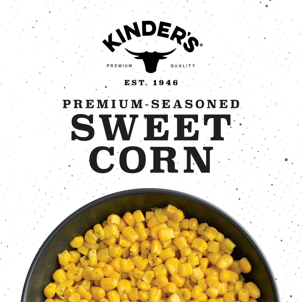 Kinder's Buttery Garlic & Herb Frozen Sweet Corn 13.5 Oz