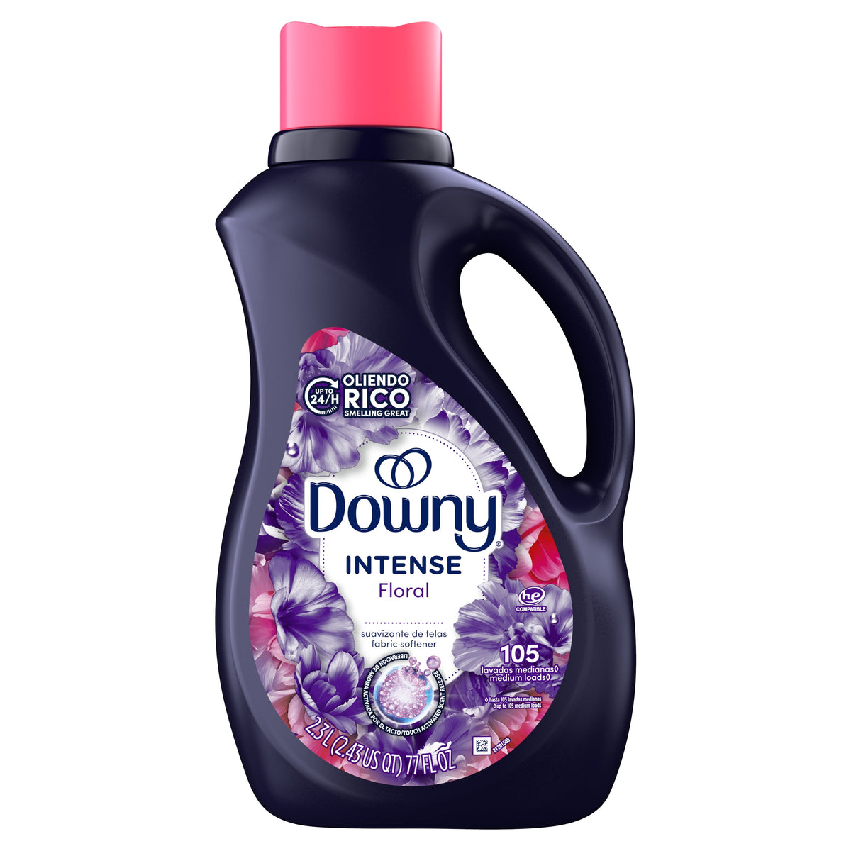 Downy Intense Liquid Fabric Softener Floral Scent 77 fl oz 105 Loads