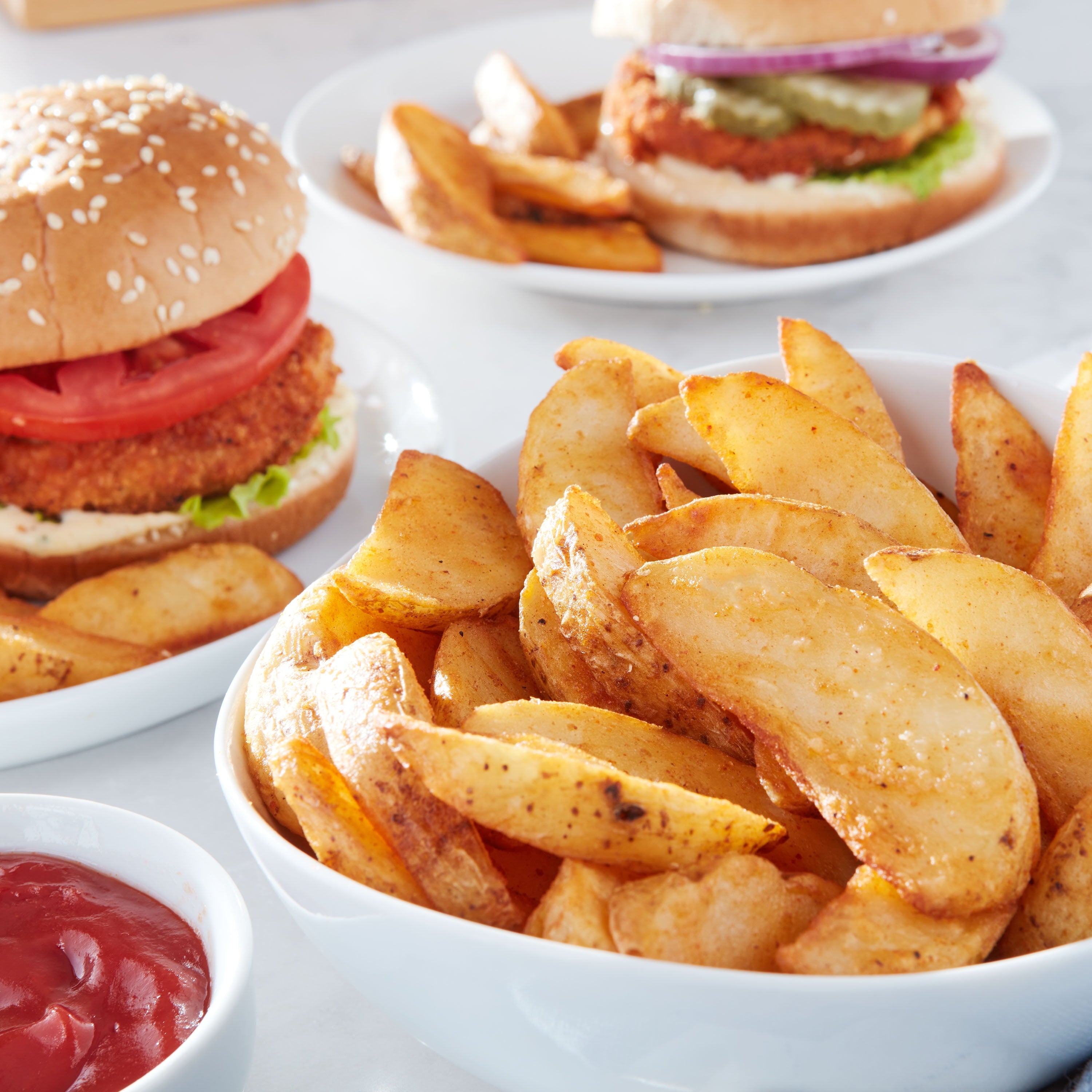 Great Value Deli Style Wedges Seasoned Potatoes Frozen 32 Oz