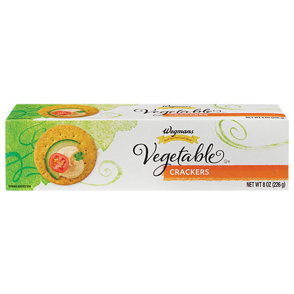 Wegmans Vegetable Entertainment Crackers 8 oz