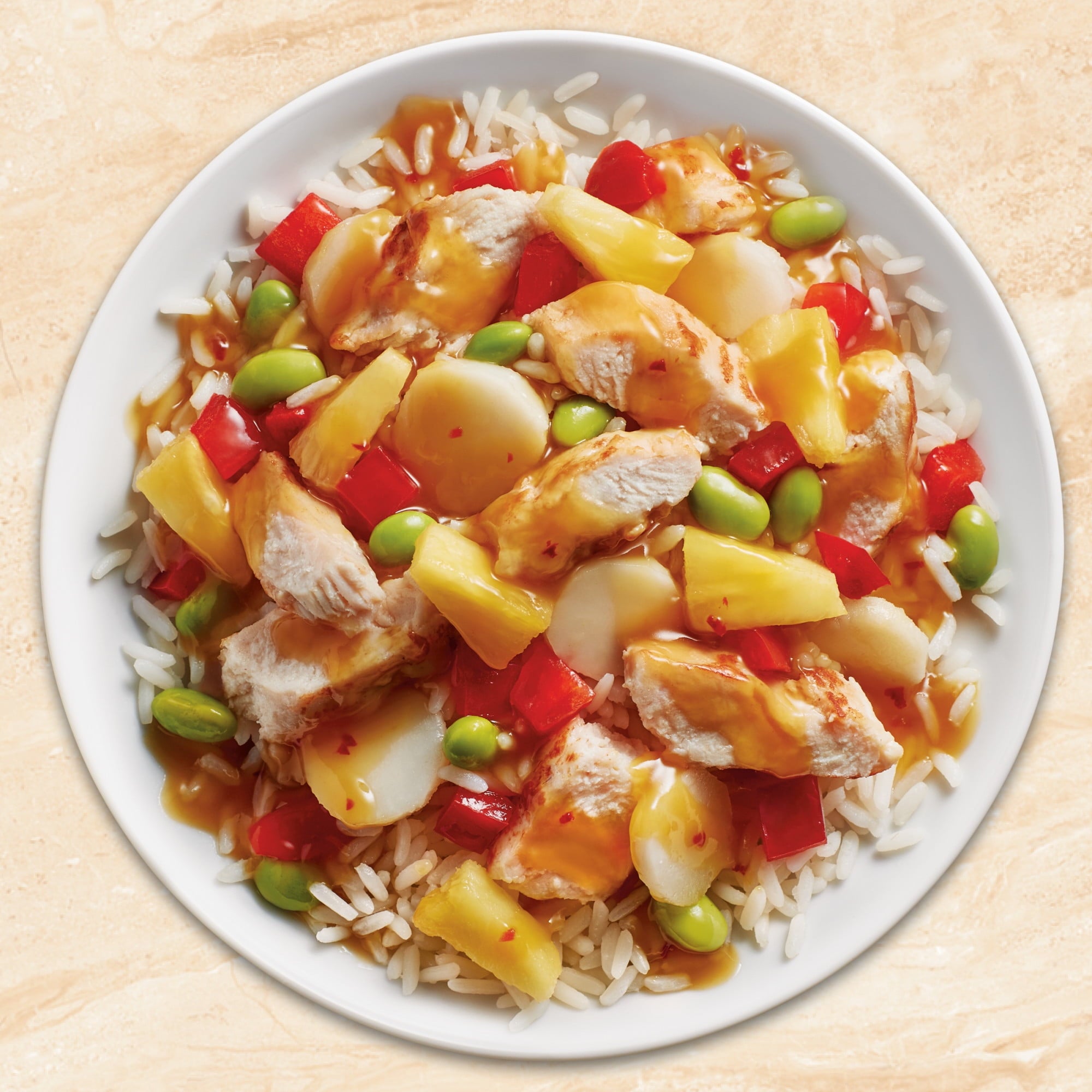 Healthy Choice Cafe Steamers Pineapple Chicken Frozen Meal 9.9 Oz