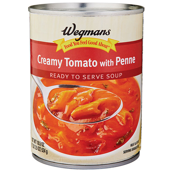Wegmans Creamy Tomato With Penne Soup 18.5 Oz