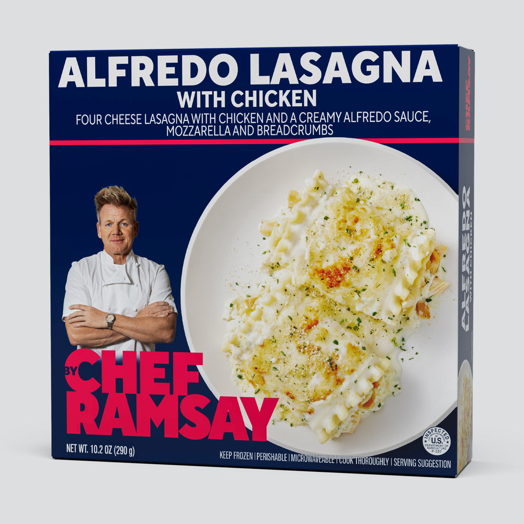 By Chef Ramsay Alfredo Lasagna With Chicken Frozen 10.2 Oz