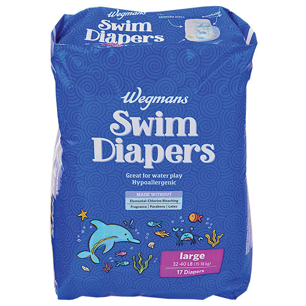 Wegmans Swim Diapers Large 17 ct.