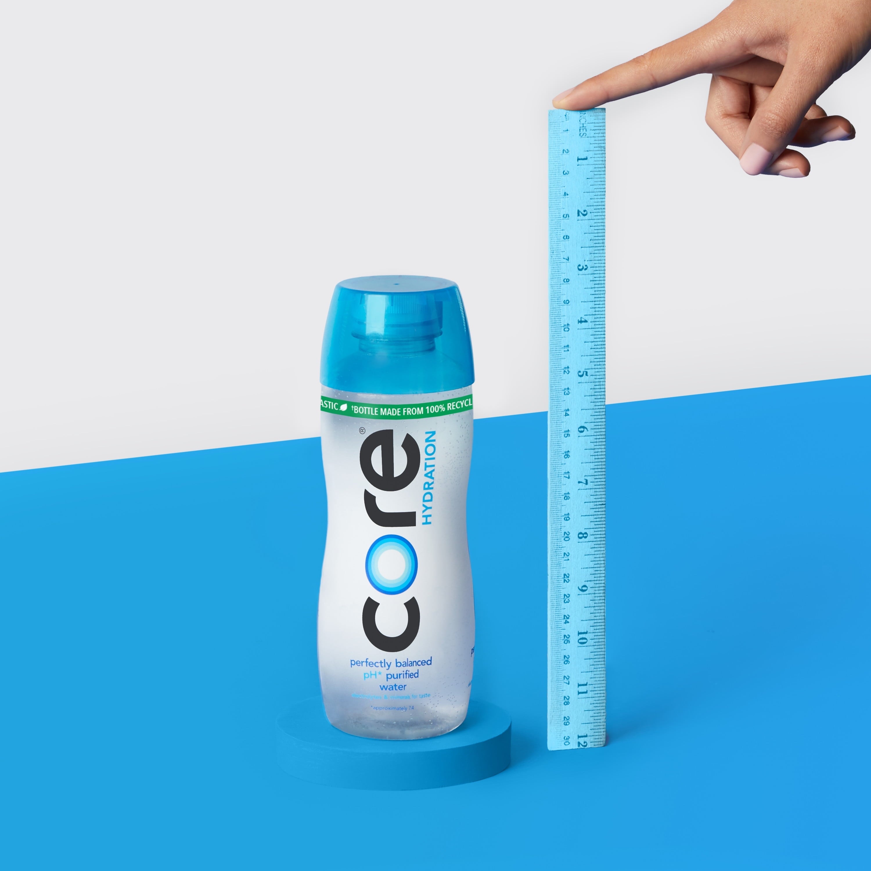 Core Hydration Perfectly Balanced Water pH 7.4 Purified With Electrolytes 20 fl oz