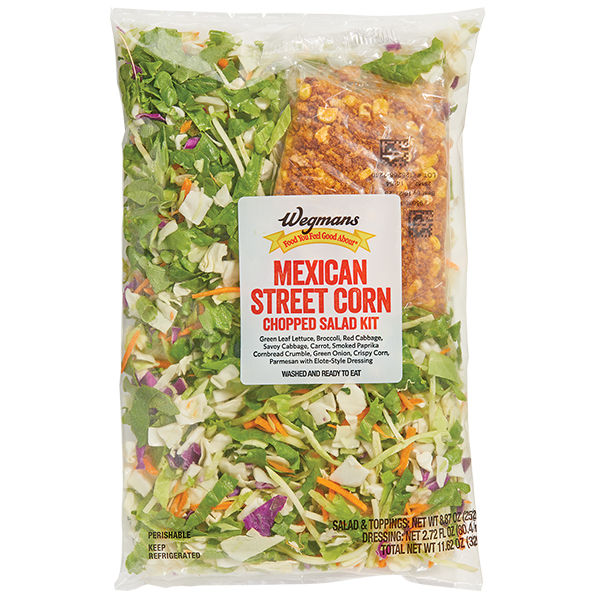 Wegmans Mexican Street Corn Chopped Salad Kit 10.75 Oz