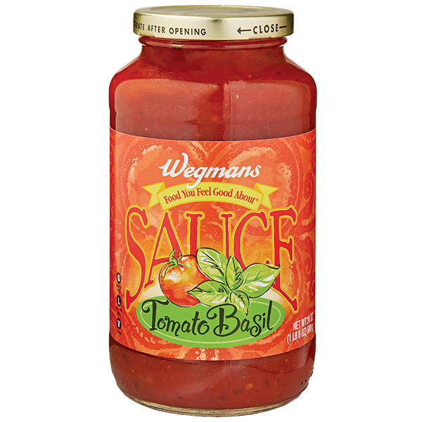 Wegmans Tomato Basil Sauce 24 Oz