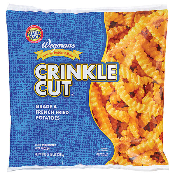 Wegmans Crinkle Cut French Fries Family Pack 32 Oz