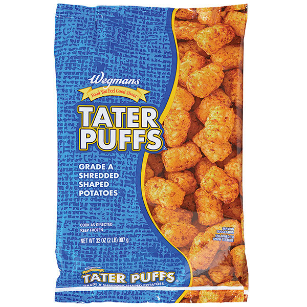 Wegmans Tater Puffs Potatoes 32 Oz