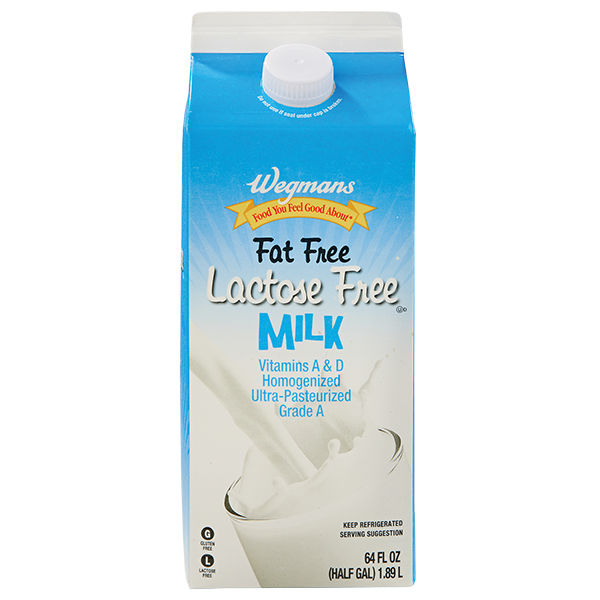 Wegmans Fat Free Lactose Free Milk 64 fl oz
