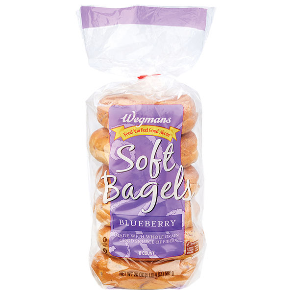 Wegmans Blueberry Soft Bagel 20 oz