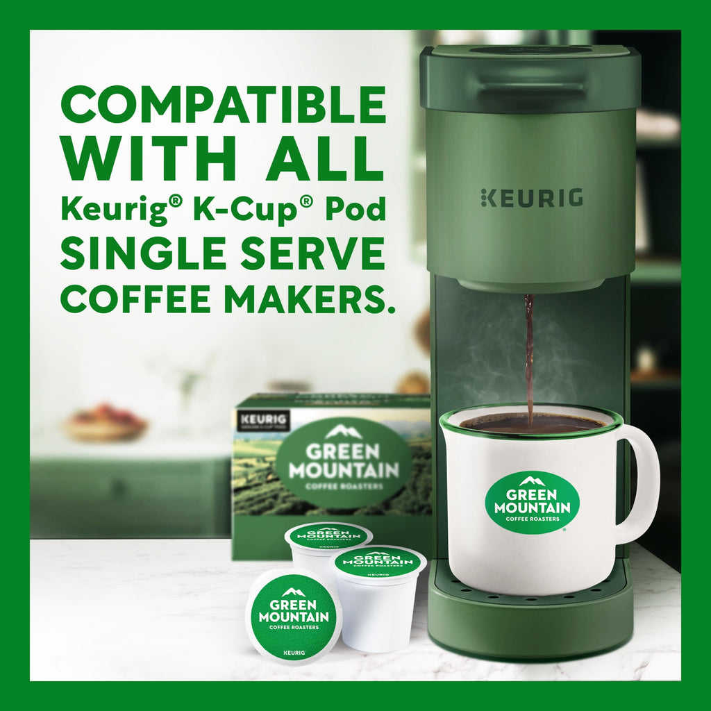 Green Mountain Coffee Roasters Caramel Vanilla Cream Light Roast K-Cup Coffee Pods 24 Count