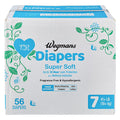 Wegmans Diapers Super Soft Size 7 56 Ct