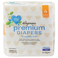 Wegmans Premium Diapers Size 4 22-37 Lbs 120 Count