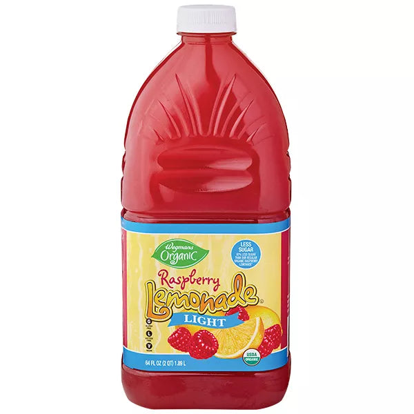 Wegmans Organic Raspberry Lemonade Light 64 fl. oz.