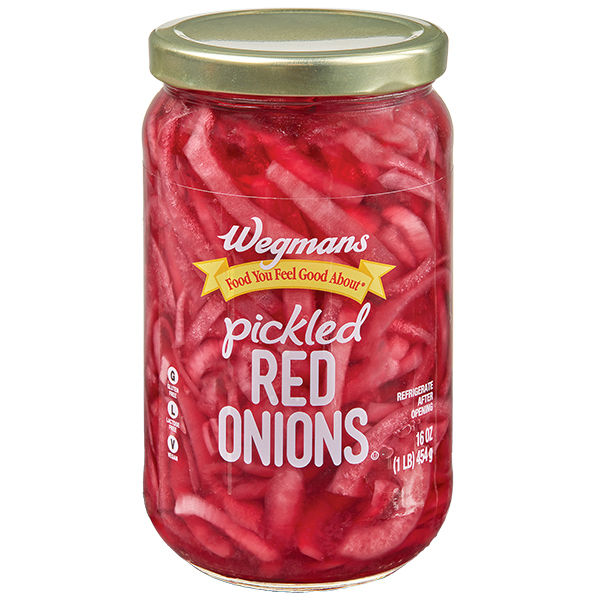Wegmans Pickled Red Onions 10 Oz