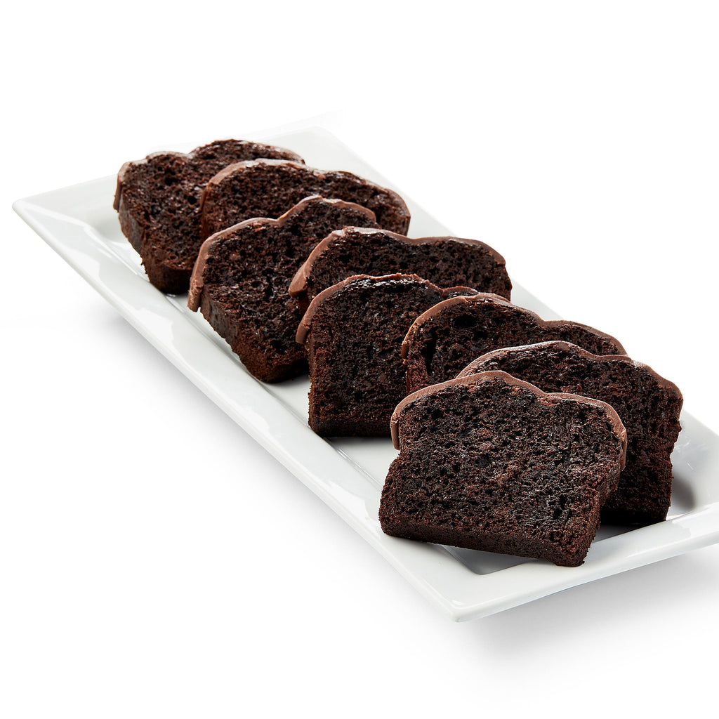 Iced Double Chocolate Sliced Loaf Cake 14.1 Oz 8 Count Marketside