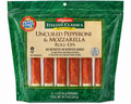 Wegmans Italian Classics Uncured Pepperoni & Mozzarella Roll-Ups, Family Pack – 9 oz