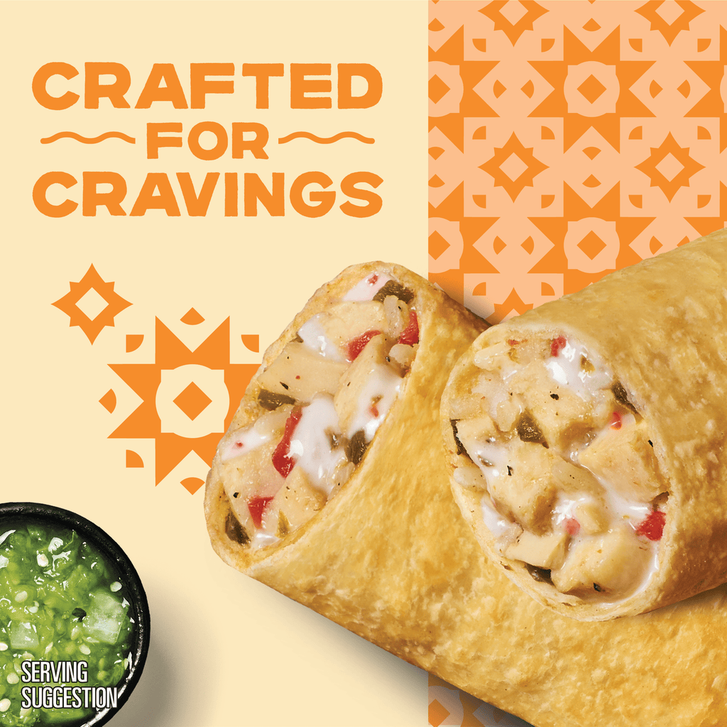 El Monterey Signature Chicken and Cheese Chimichangas Frozen 54 Oz